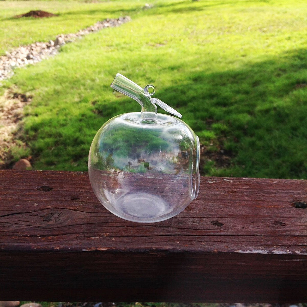 Miniature Glass Bottle in Round Ball Shape