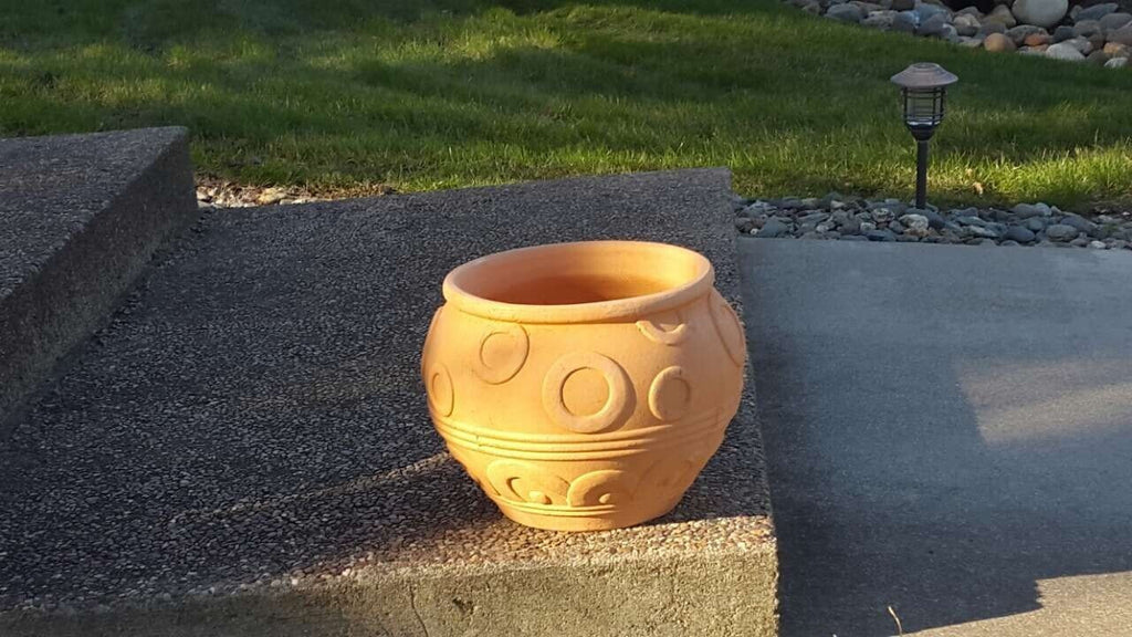 Big terracotta pot